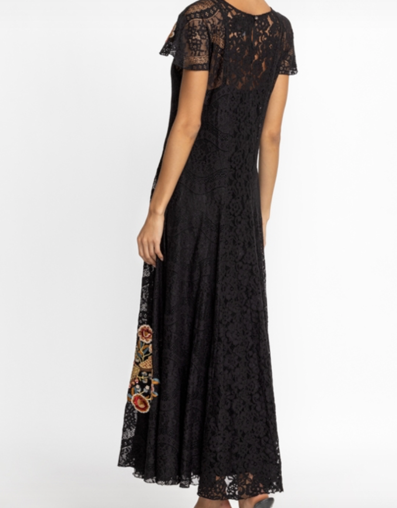 Johnny Was - Cloe Lace Dress- Black