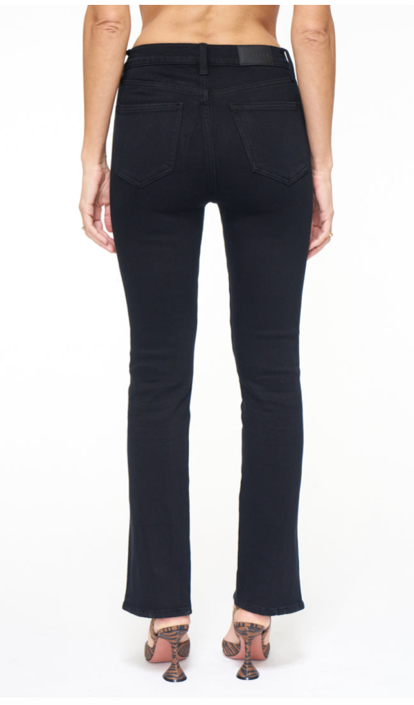 Pistola- Teagan High Rise Vented Pant- Dark Vinyl