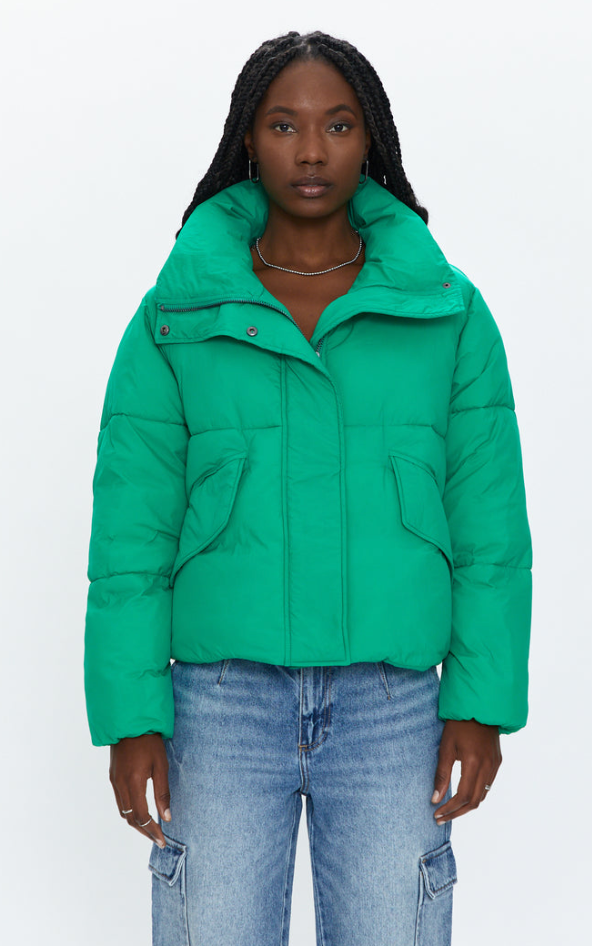 Pistola- Donovan Puffer Jacket- Evergreen