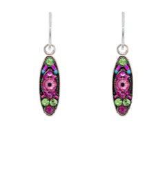 Firefly - Sparkle Oval Earrings