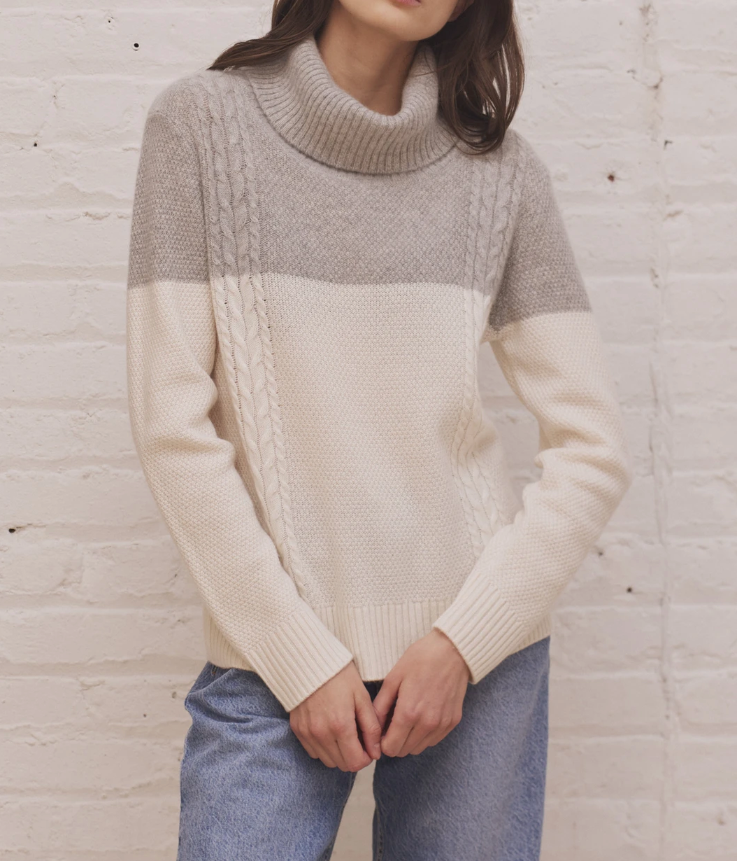 Stitch & Needle | Drape Neck Sweater