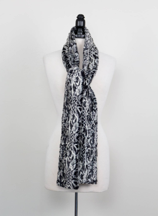 Vine Street - Faux Fur Long Scarf
