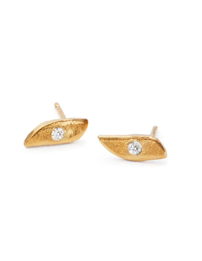 Cynthia Jones | Icon Studs w/ Diamonds