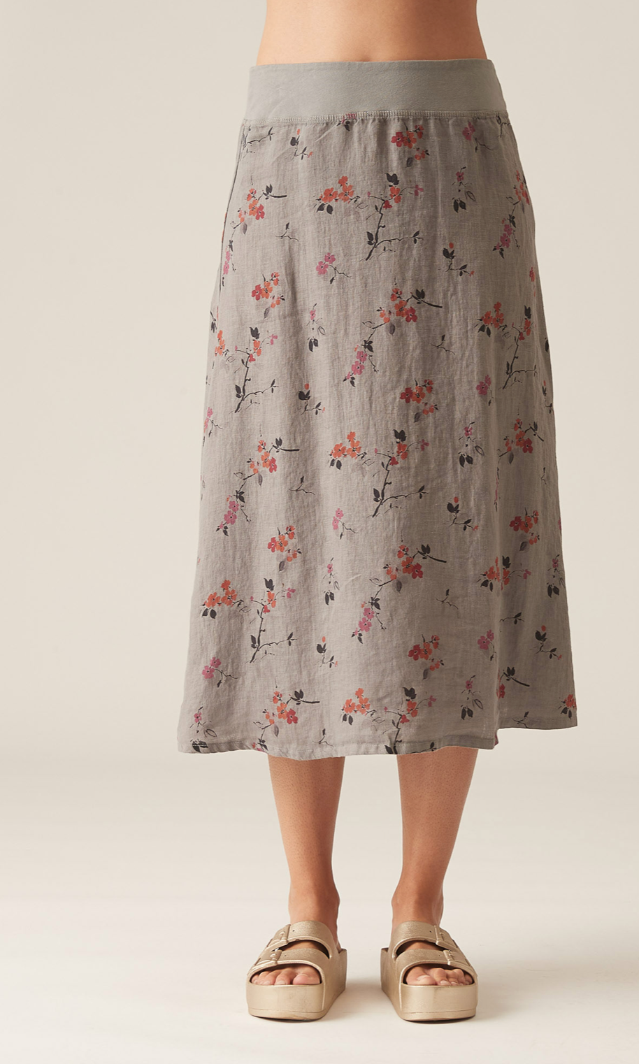 Cutloose | Midi Aline Skirt