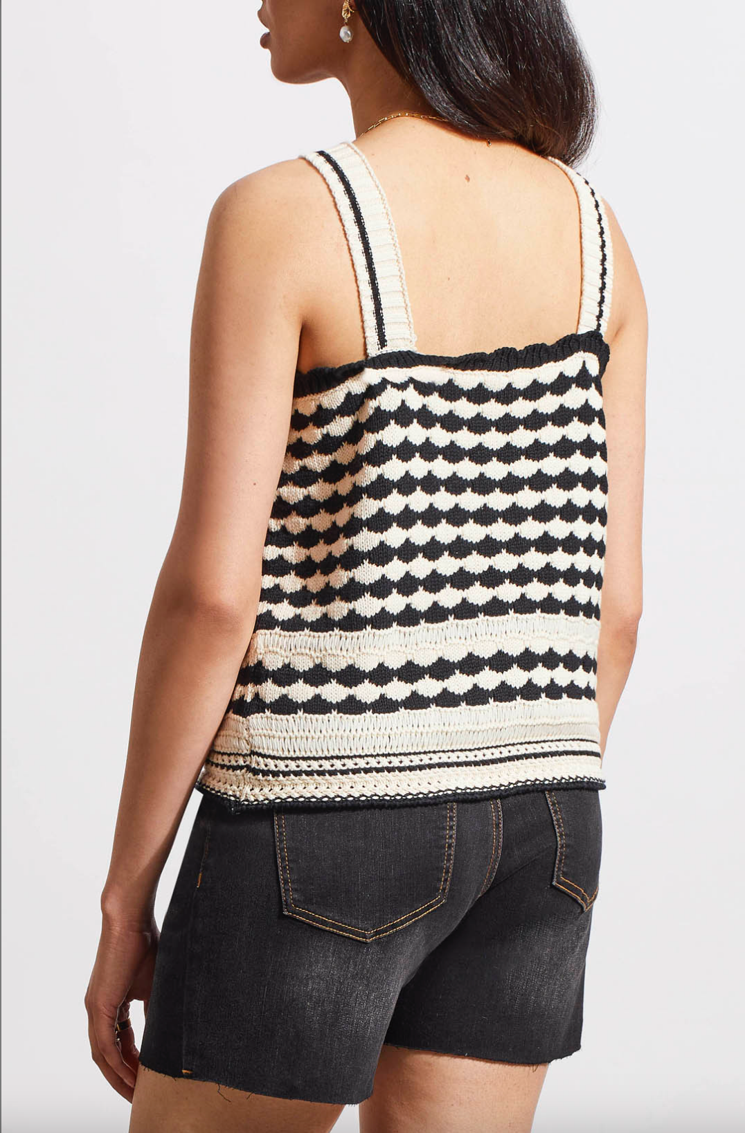 Tribal | Wide Strap Crochet Cami