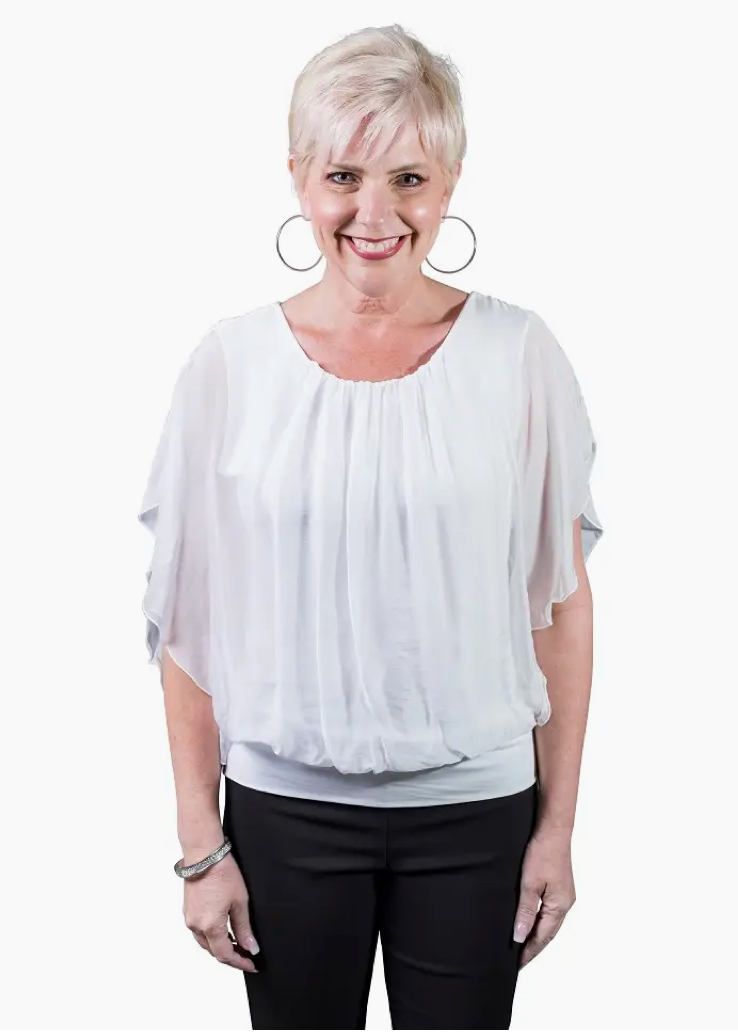 TINA | Aurora Flutter Top