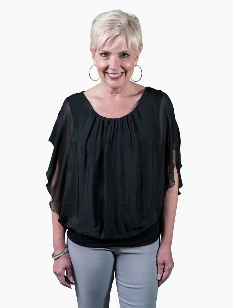 TINA | Aurora Flutter Top