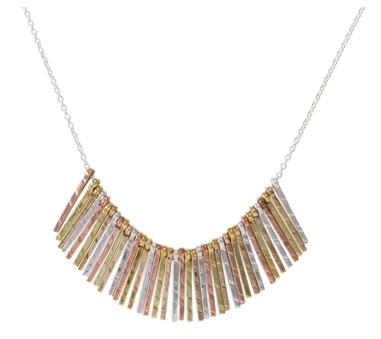 Ritual | Tri Colored Tribal Necklace