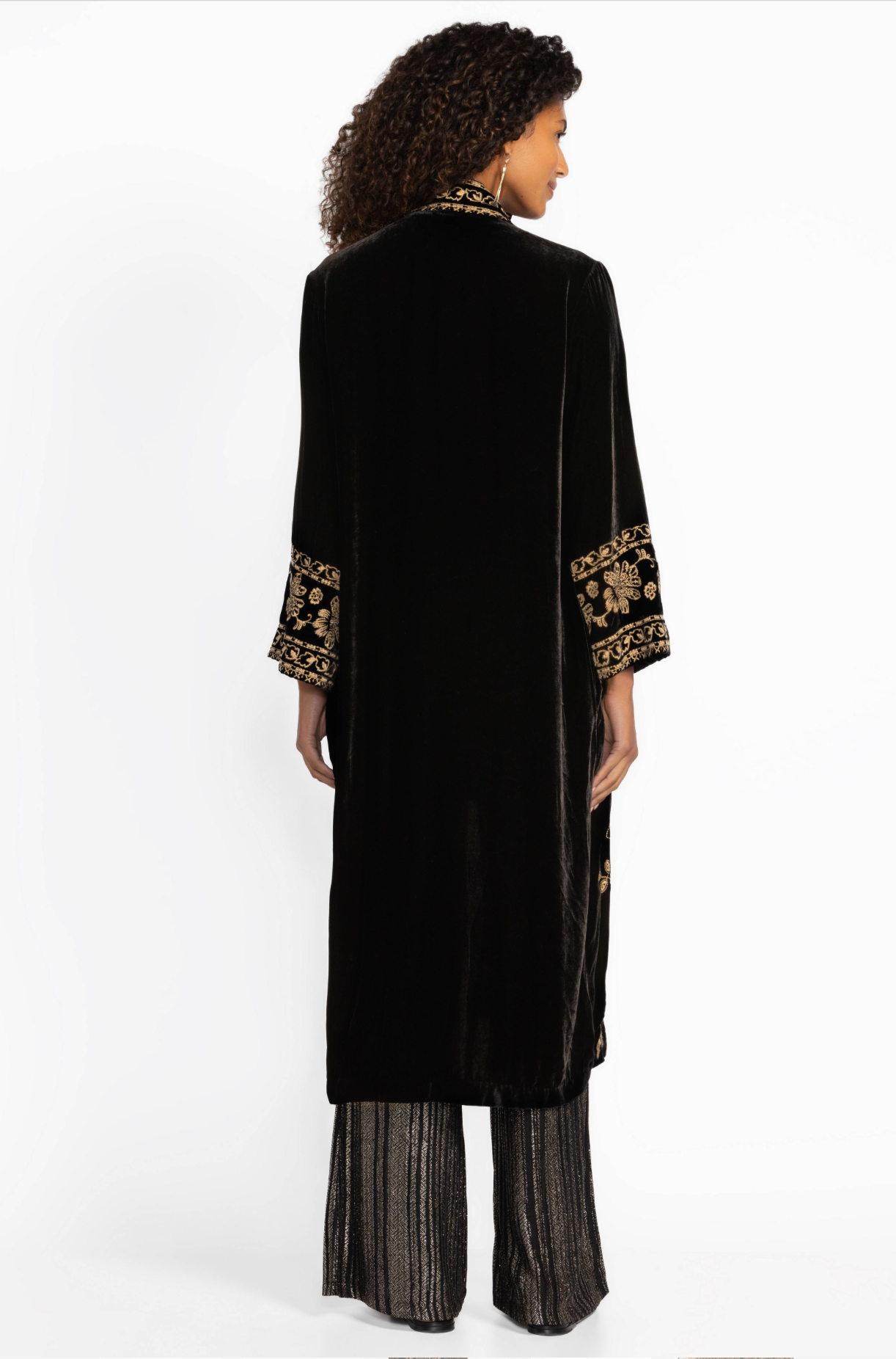 Johnny Was | Nyomi Velvet Kimono Coat