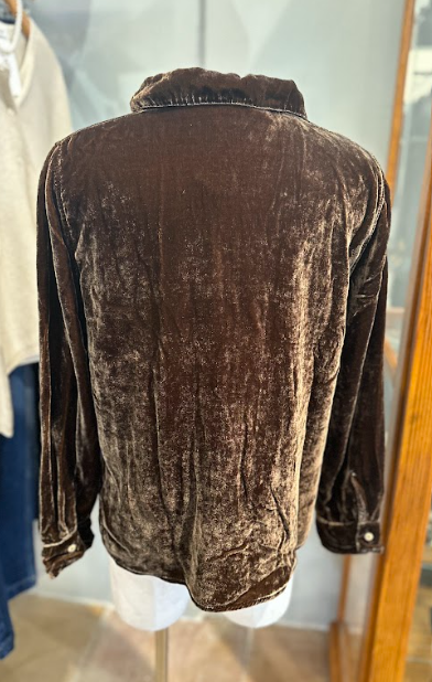 Cutloose | Fitted Velvet Shirt