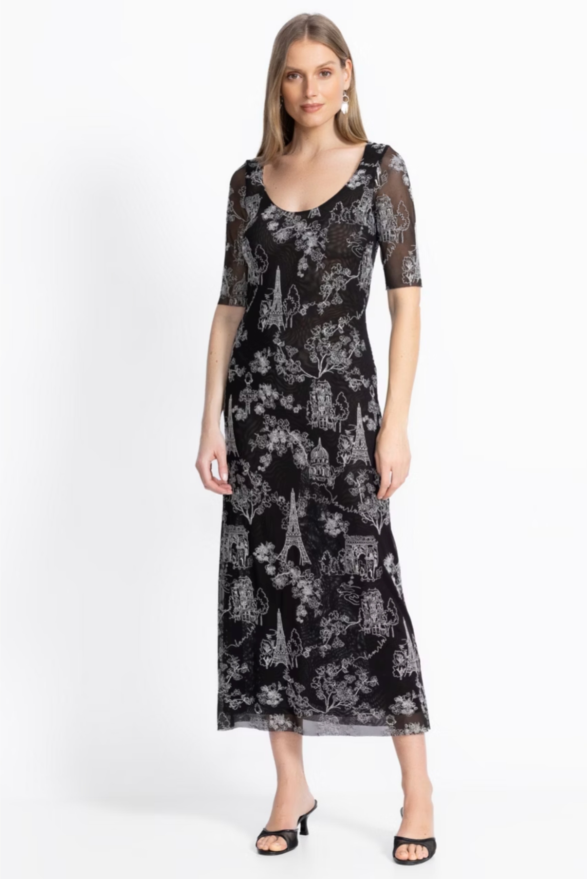 Johnny Was | Maya Mesh Dress | Louise