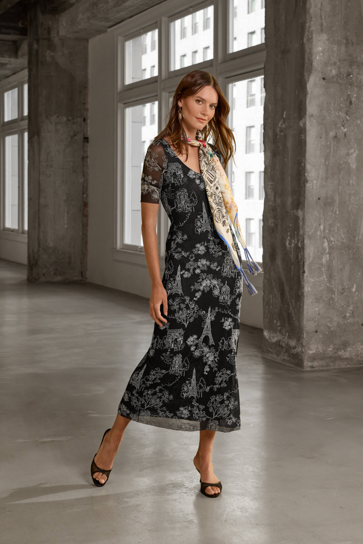 Johnny Was | Maya Mesh Dress | Louise
