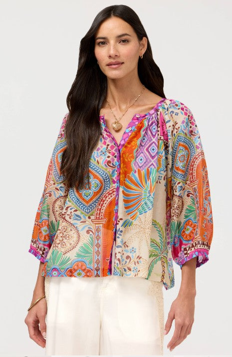 Johnny Was | Michaella Peasant Blouse