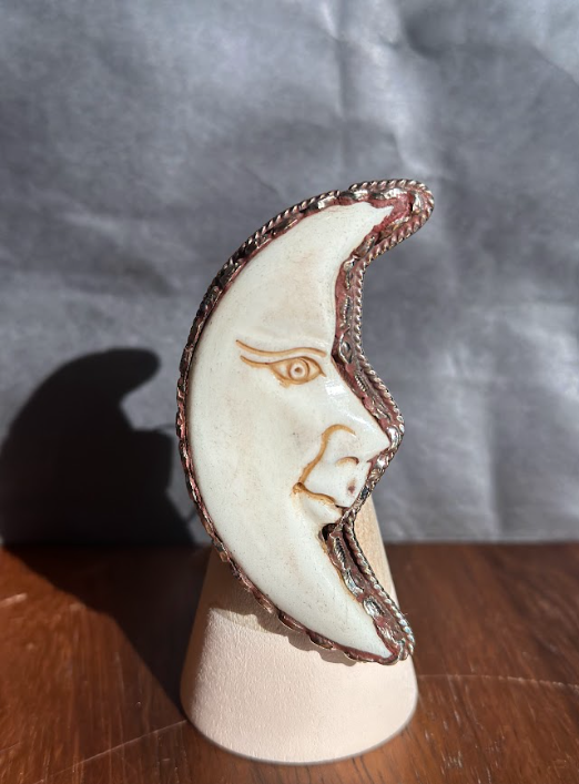 Tara Gasparian | Large Moon Bone Ring