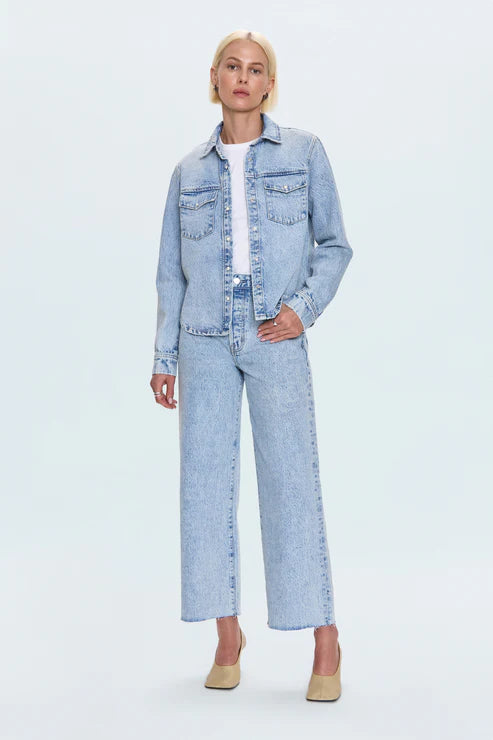 Pistola | Thea Shrunken Denim Jacket