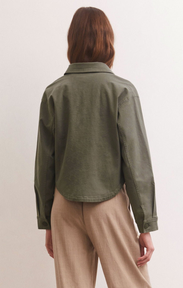 Z Supply-All Day Cropped Jacket