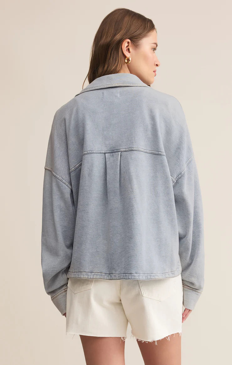 Z Supply | All Day Cropped Denim Jacket