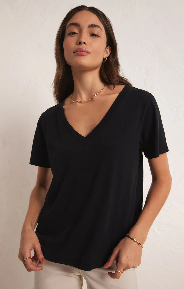 Z Supply - Girlfriend V-Neck Tee