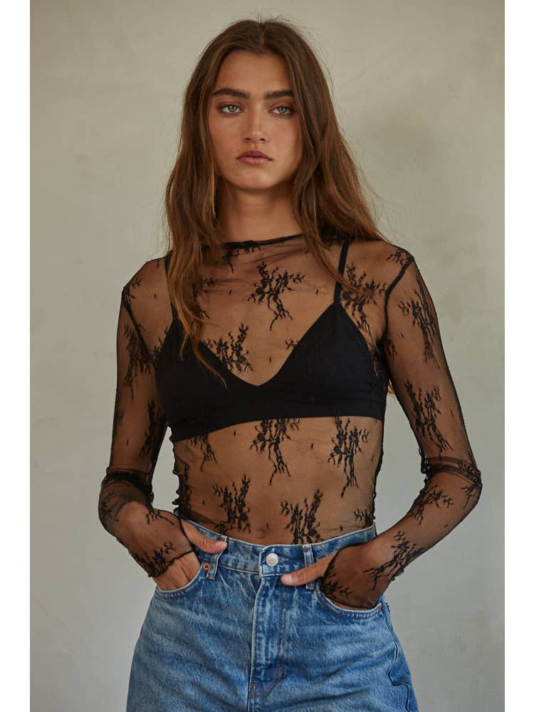 By Together- Aubrey Lace Top