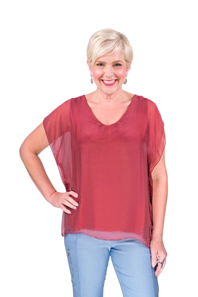 TINA | Alyssa Flutter Top