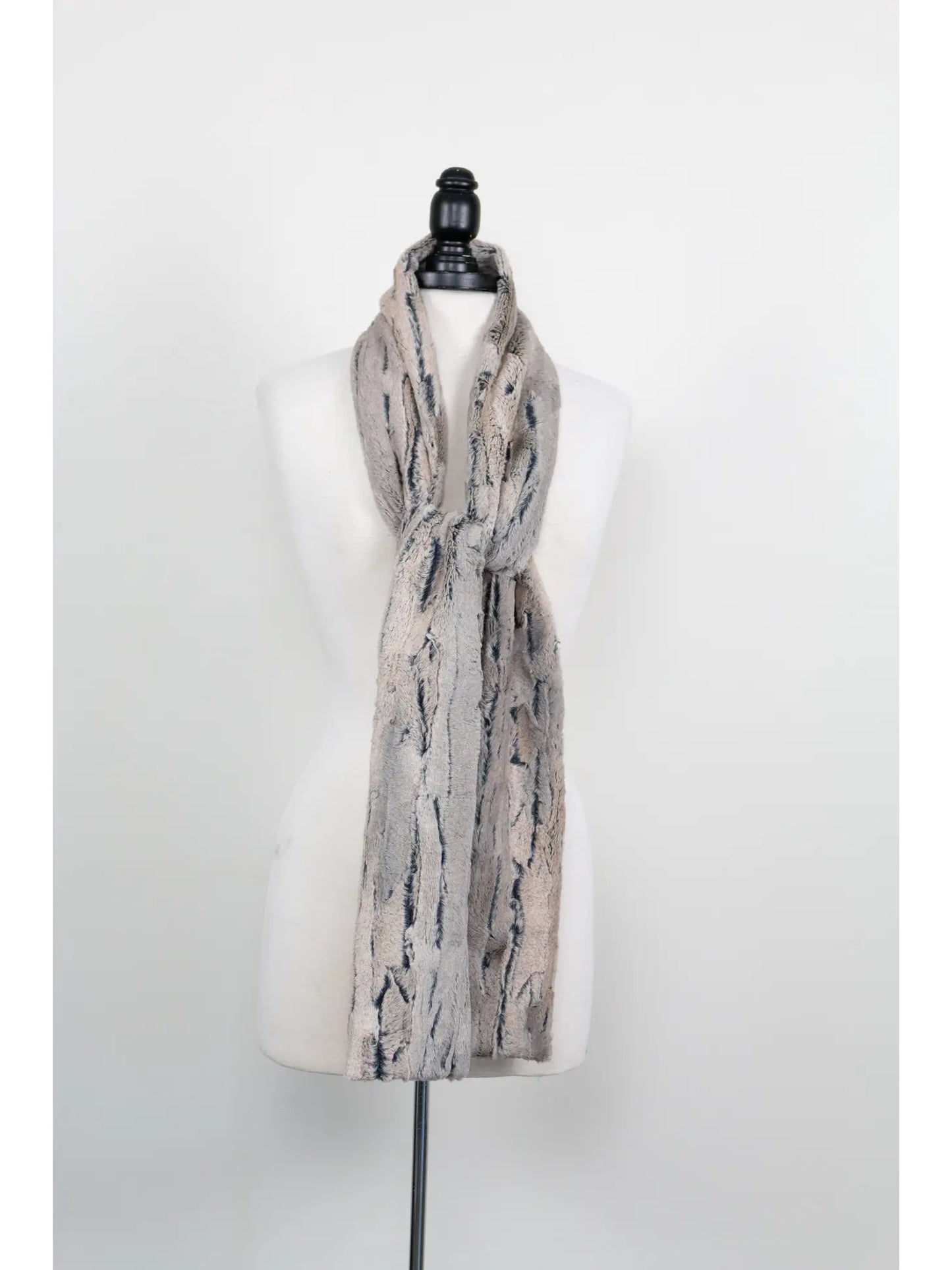 Vine Street - Faux Fur Long Scarf