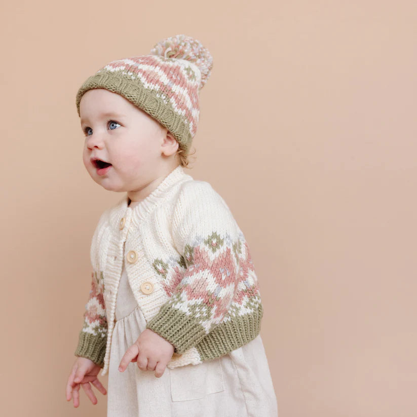 Blueberry Hill | Fairisle Knit Cardigan