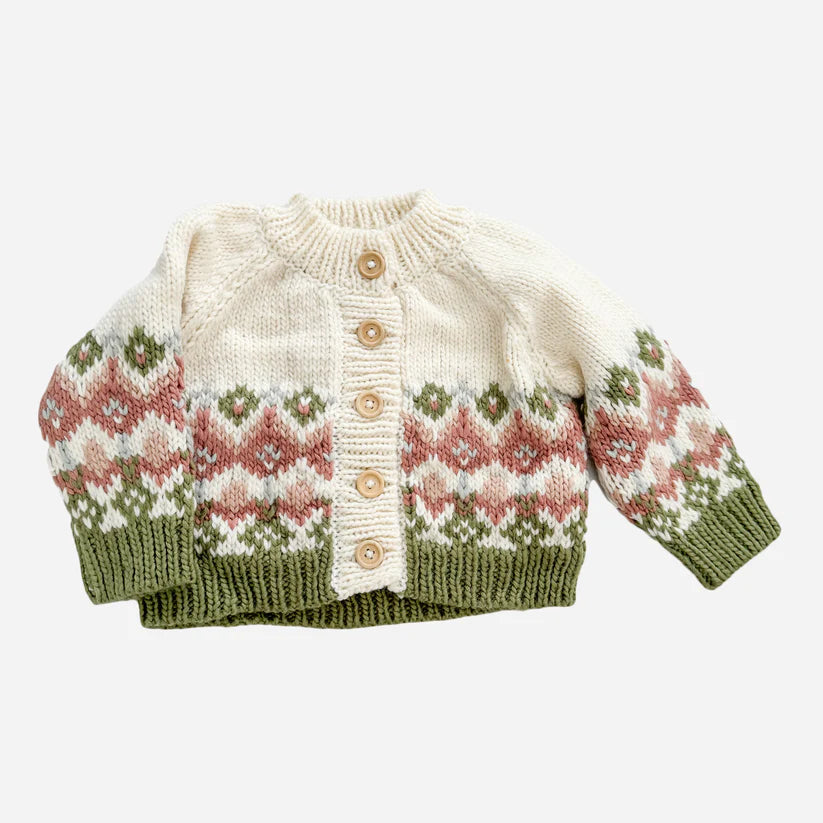 Blueberry Hill | Fairisle Knit Cardigan