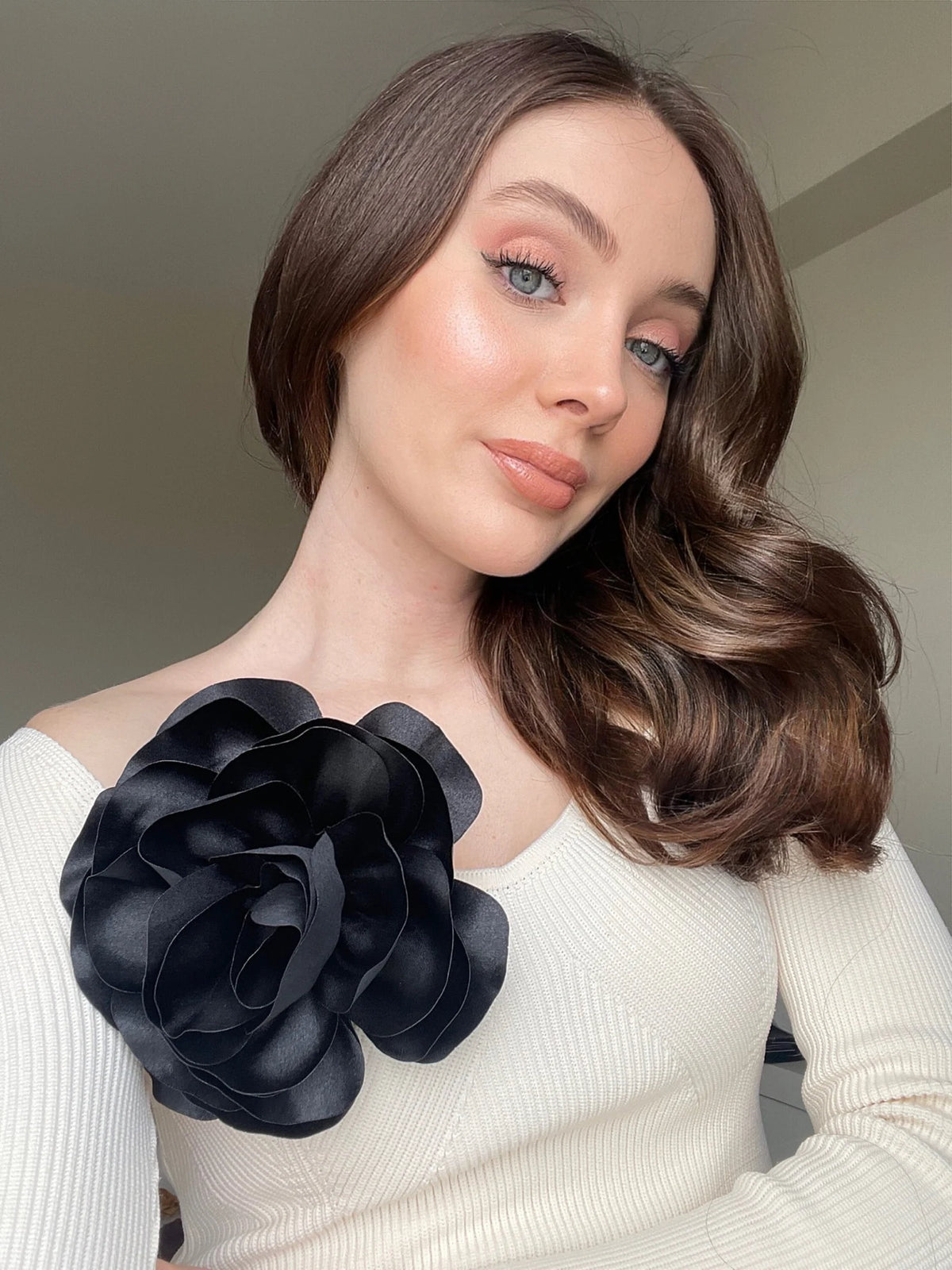 Pampered Maiden | Silk Flower Brooch
