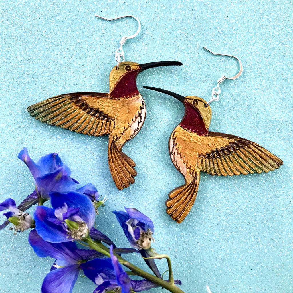 Cultura Corazon | Hummingbird Earrings