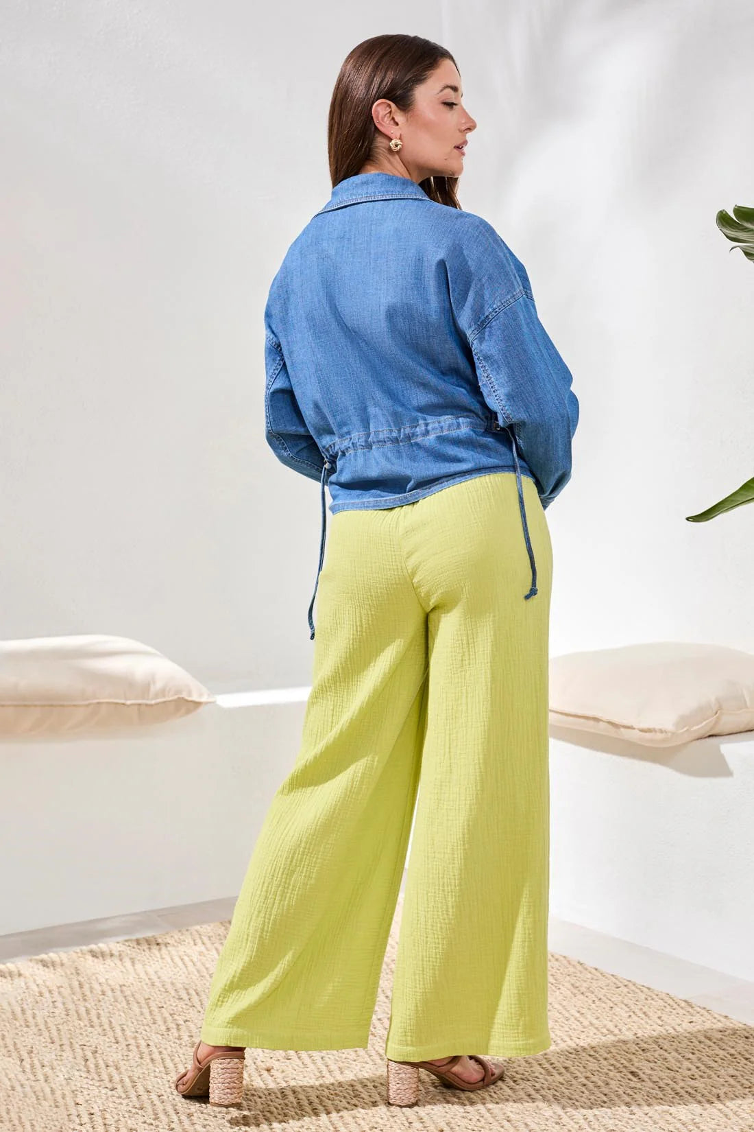 Tribal | Denim Jacket With Back Adjustment