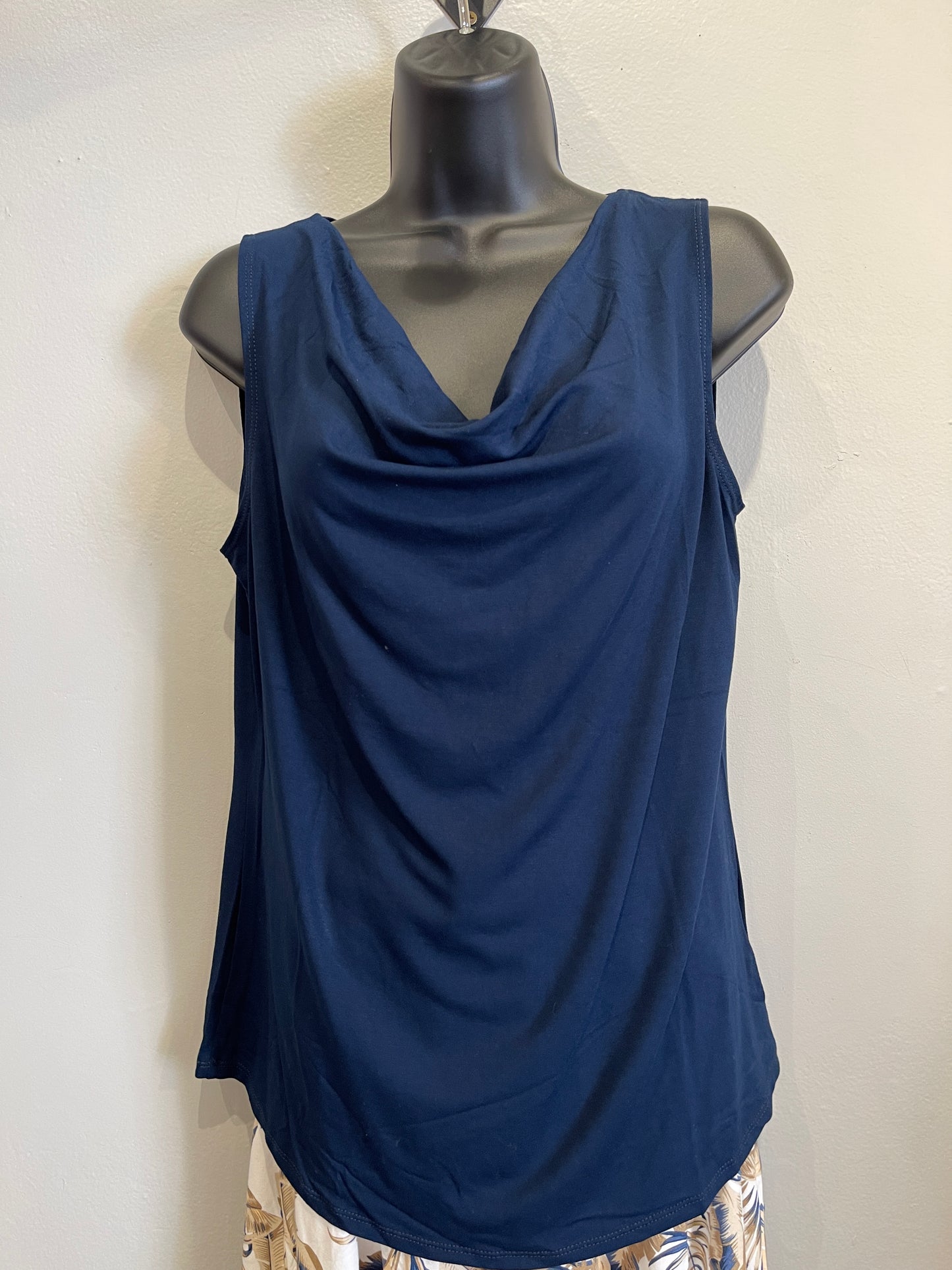 Zen Knits- Navy Tank