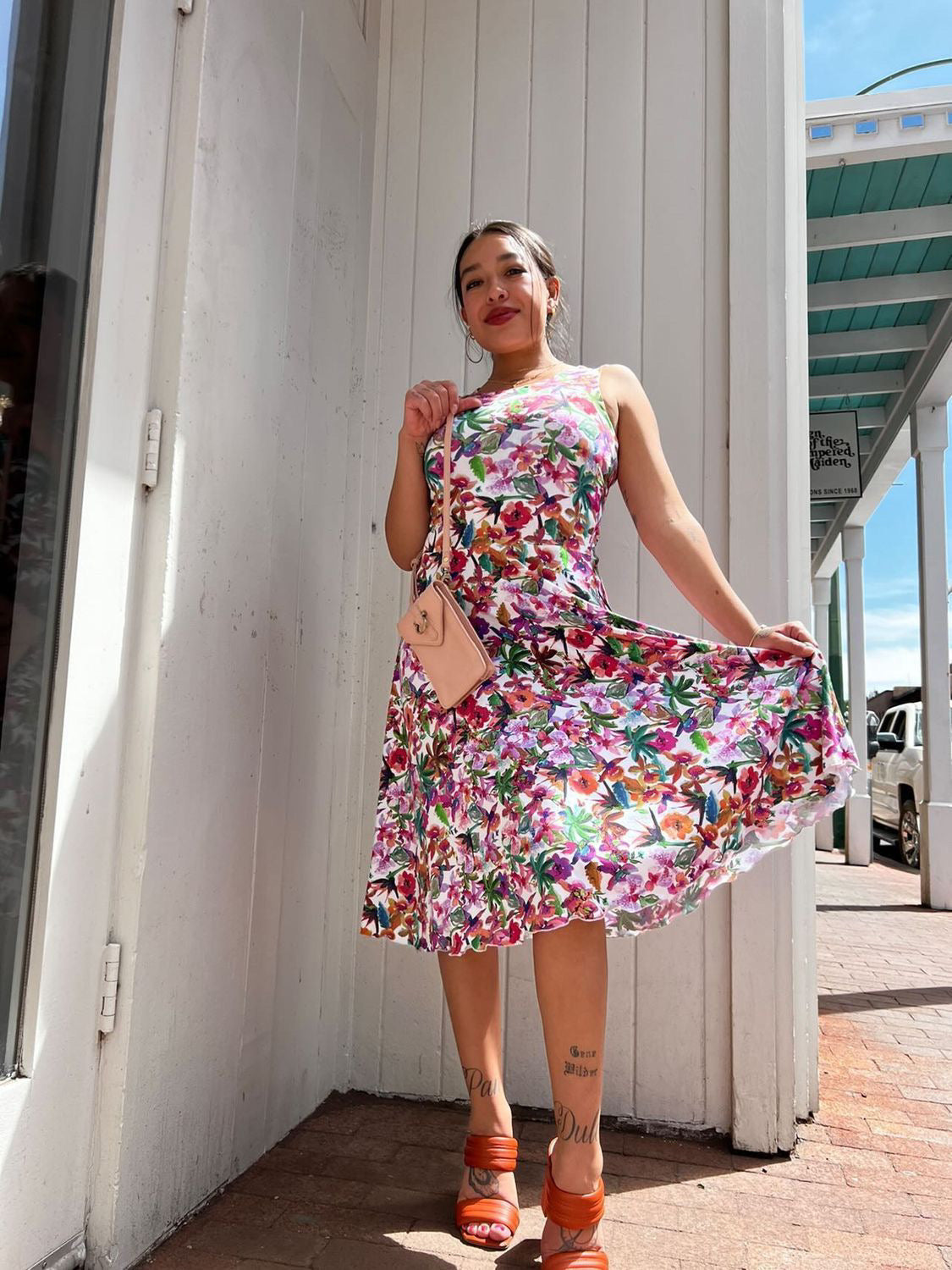 Bucko- Crystal Dress- Tropical