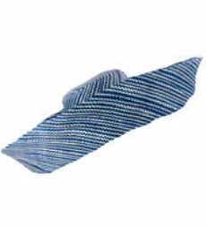 Shebobo- Brim Estrella Straw Hat- Blue