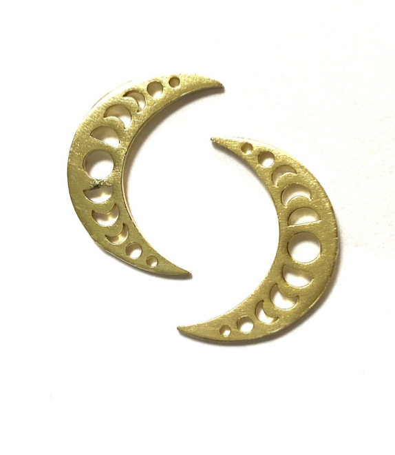 Boho Gal- Alba Moon Phase Studs