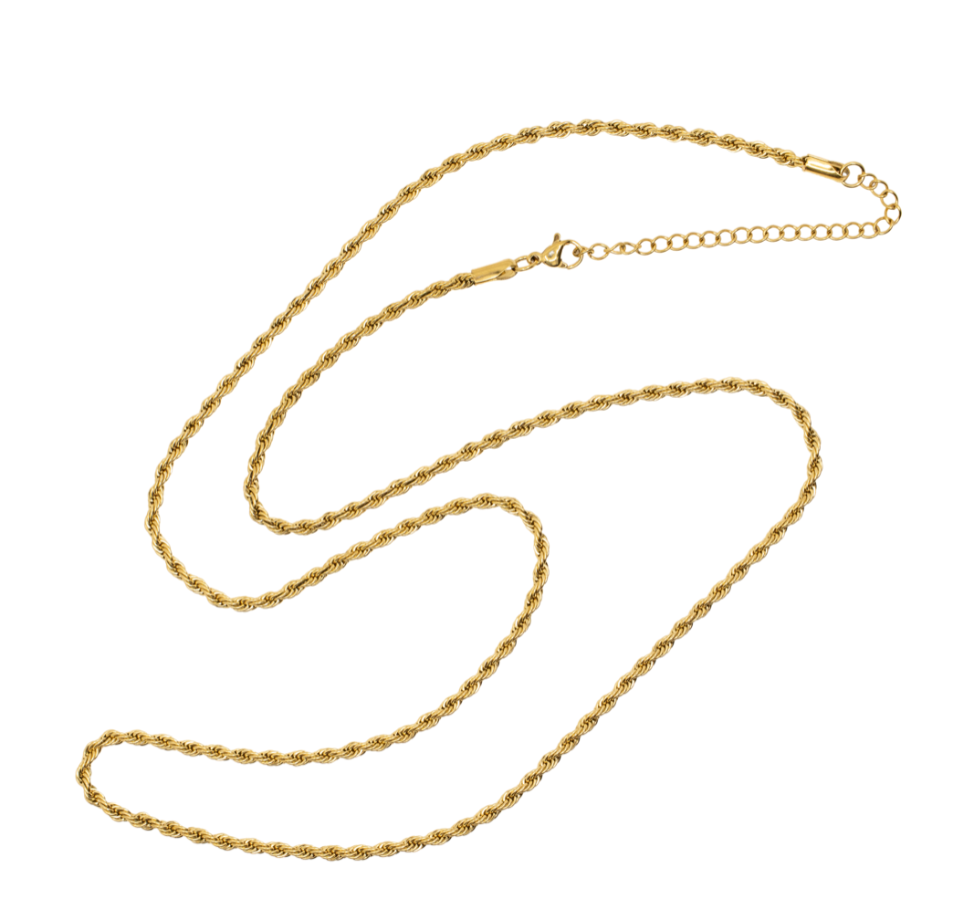 BSTRD French Rope Gold Belly Chain
