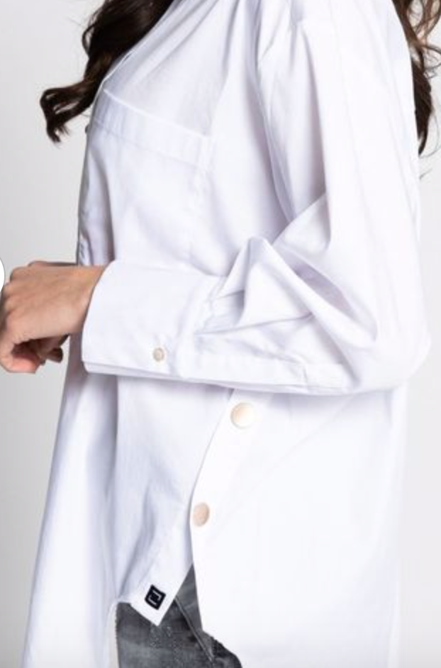 Zhrill- Stella White Blouse
