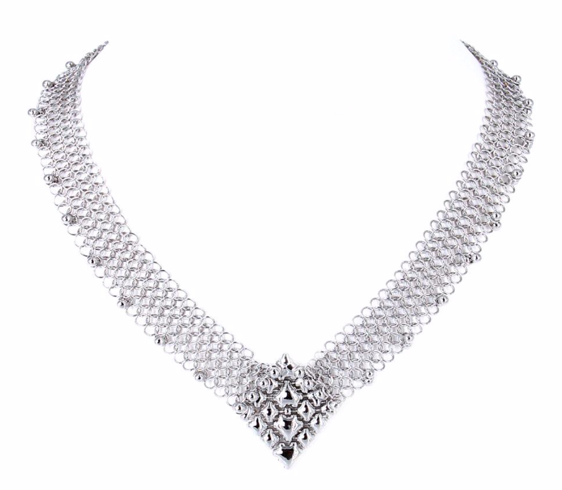 Sergio Silver Cathedral Necklace