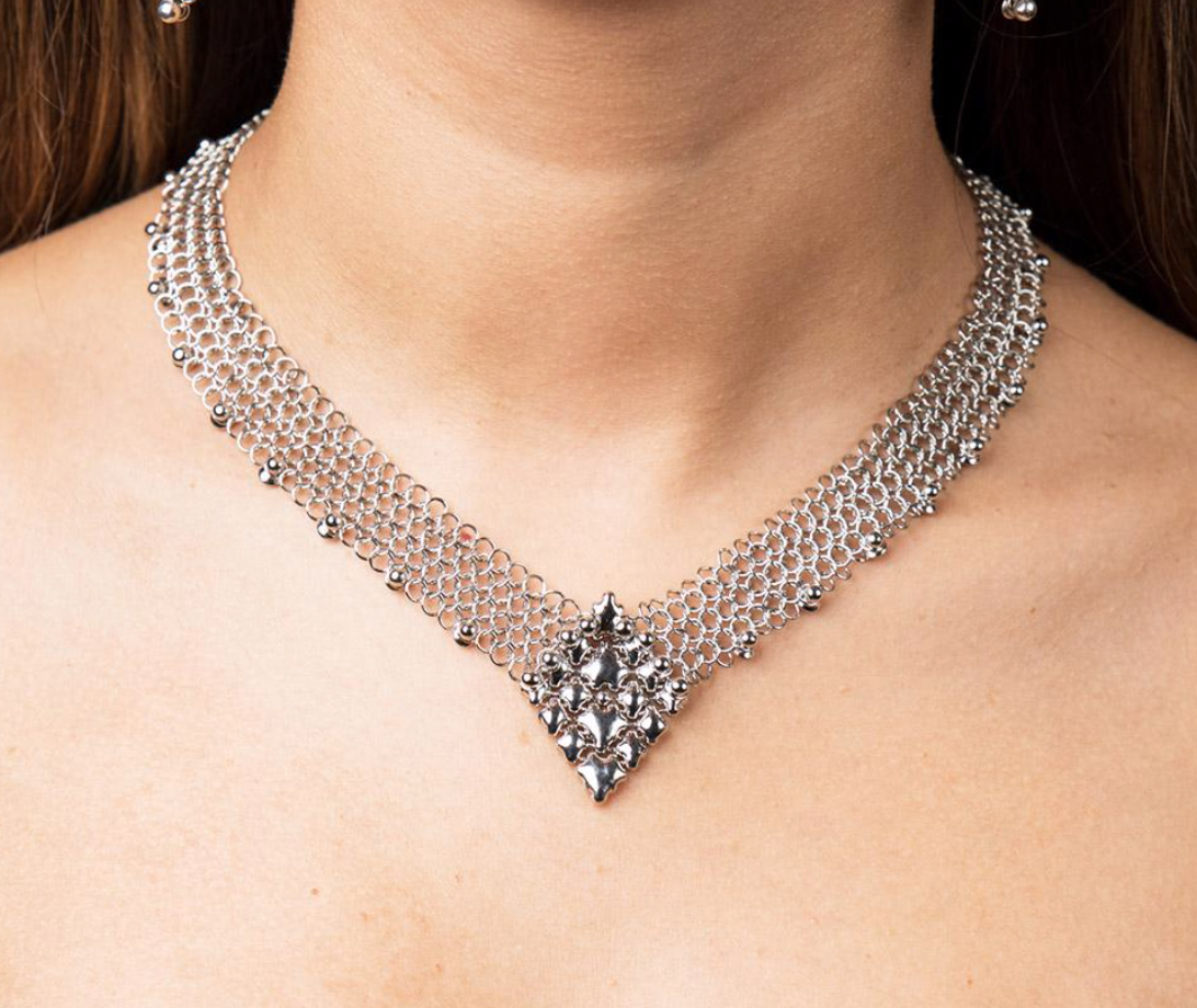 Sergio Silver Cathedral Necklace
