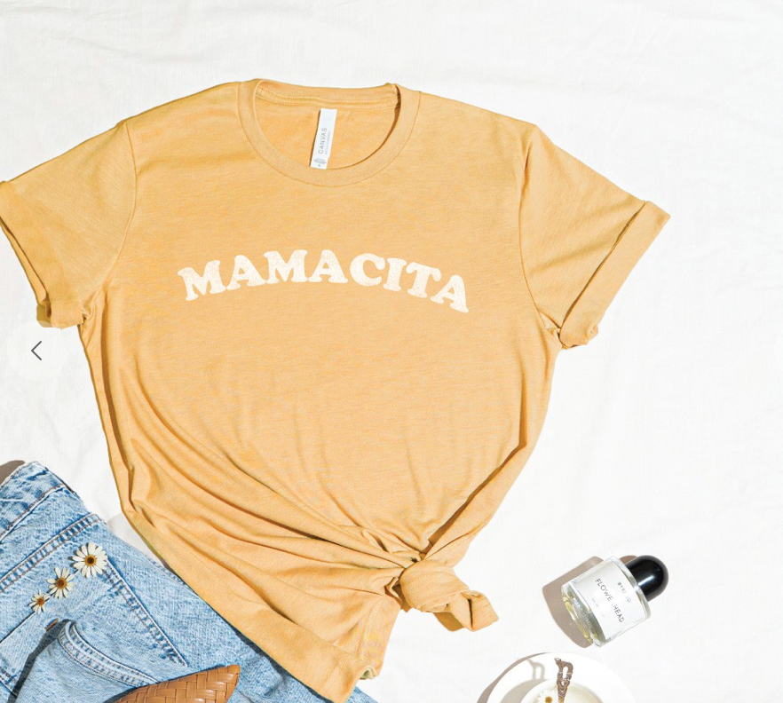 OAT COLLECTIVE MAMACITA T-Shirt - MUSTARD