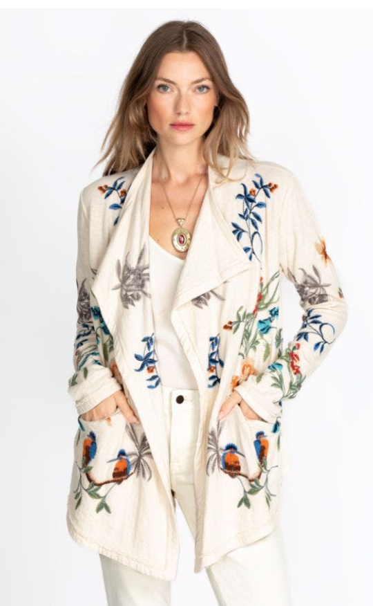 Johnny Was- Leandria Sweater- Ecru