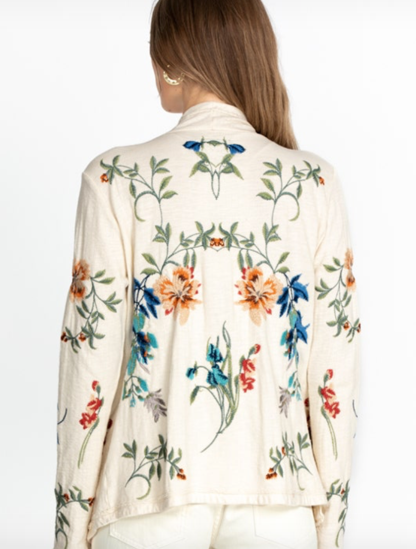 Johnny Was- Leandria Sweater- Ecru