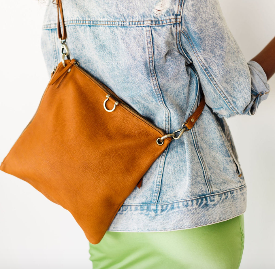 Sapahn- Rin Crossbody- Whiskey