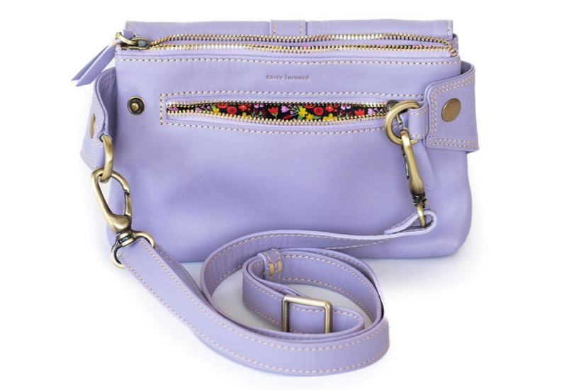 Sapahn- Sarah Ann Crossbody- Periwinkle