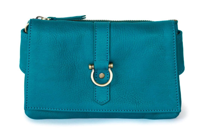Sapahn- Sarah Ann Crossbody- Turquoise