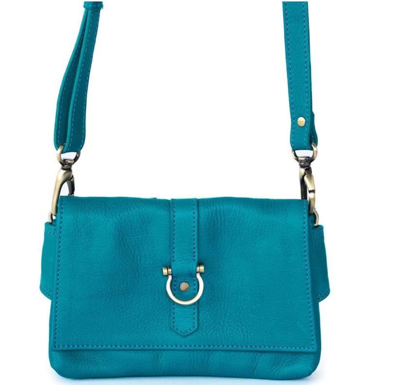 Sapahn- Sarah Ann Crossbody- Turquoise