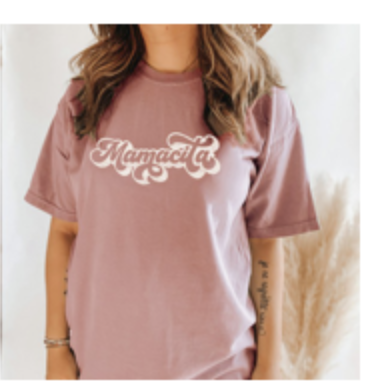 Oat Collective- Mamacita Tee- Heather Mauve
