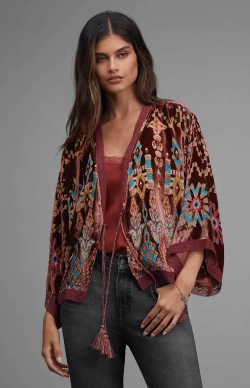 Johnny Was- Geo Dazy Kimono- Multi