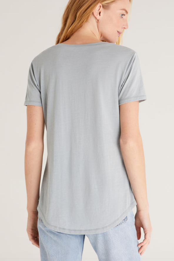 Z Supply Pocket Tee - Morning Fog