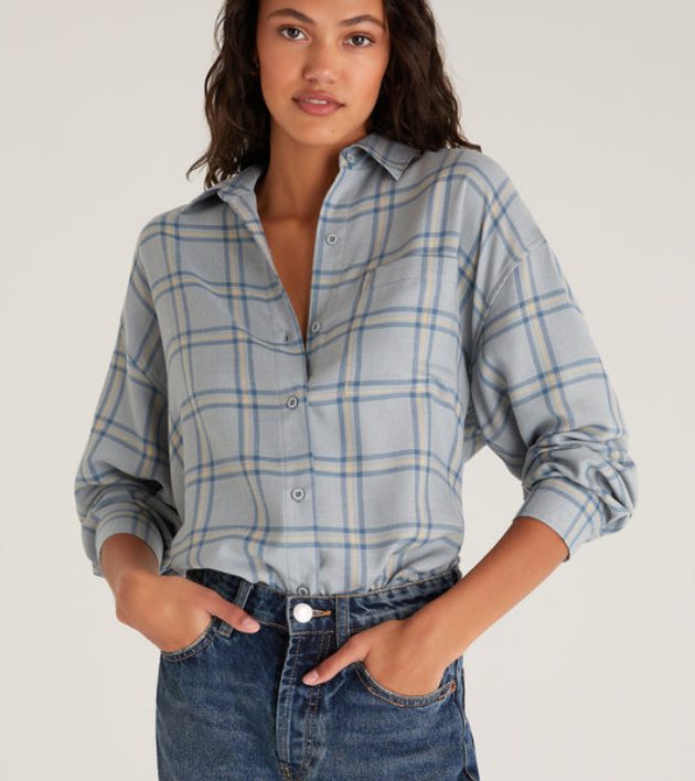 Z Supply - Hawk Plaid Button Up