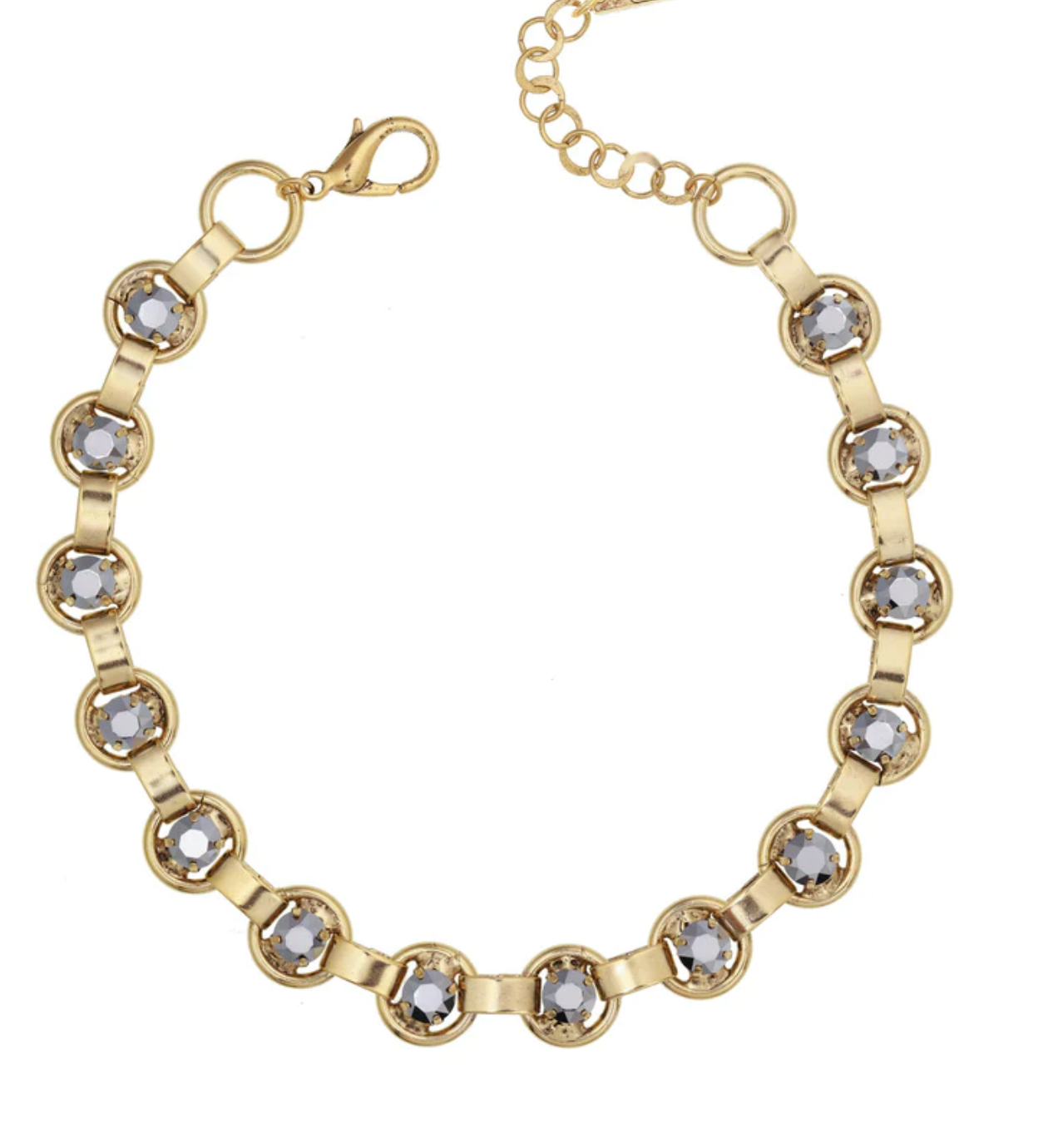 TOVA Antique Gold Necklace